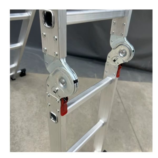 Charnières de sécurité échelle transformable aluminium