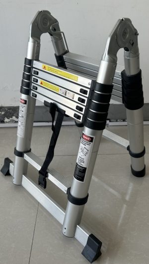 Échelle télescopique multifonction aluminium 2x5 3.2m Maroc