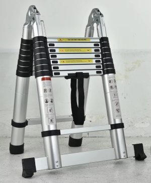 Échelle télescopique multifonction aluminium 2x8 5m Maroc