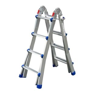 Échelle multifonction 4x34 pliée compacte