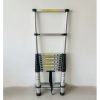Échelle Télescopique Aluminium 3.2m – 11 Marches avec Crochets – Sécurisée