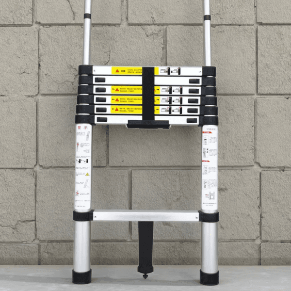 Système verrouillage échelle télescopique aluminium