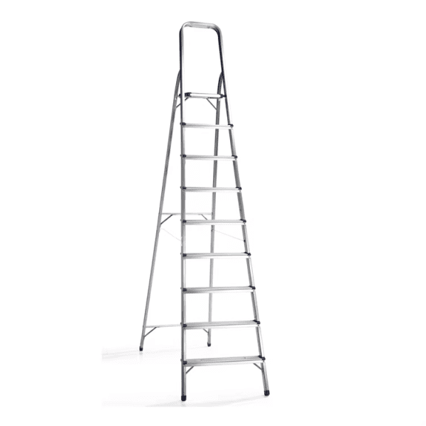 Escabeau aluminium 9 marches 225 cm Maroc