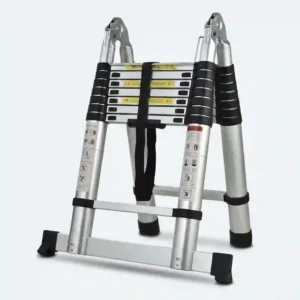 Echelle Telescopique Multifonction 2x8 MD-1450 Maroc Échelle télescopique multifonction aluminium 2x8 échelons 5m MD-1450 SOLIDEC Maroc