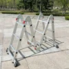 Echelle Articulee 4x3 Position Plateforme Travail Échelle articulée transformable 4x3 en position plateforme de travail Maroc