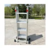 Echelle Articulee 4x4 Pliable Aluminium Maroc Échelle articulée 4x4 aluminium repliée compacte SOLIDEC Maroc