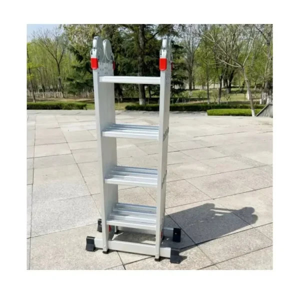 Echelle Articulee 4x4 Pliable Aluminium Maroc Échelle articulée 4x4 aluminium repliée compacte SOLIDEC Maroc