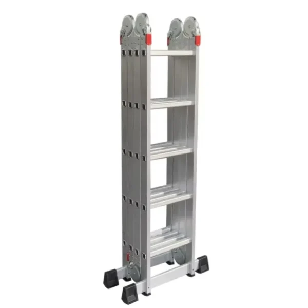 Echelle Articulee 4x5 Pliable Aluminium Maroc chelle articulée 4x5 aluminium repliée transport SOLIDEC Maroc