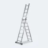 Echelle Transformable Aluminium 3 Plans 3x7 Maroc Échelle transformable 3 plans 3x7 aluminium 4.20m SOLIDEC Maroc