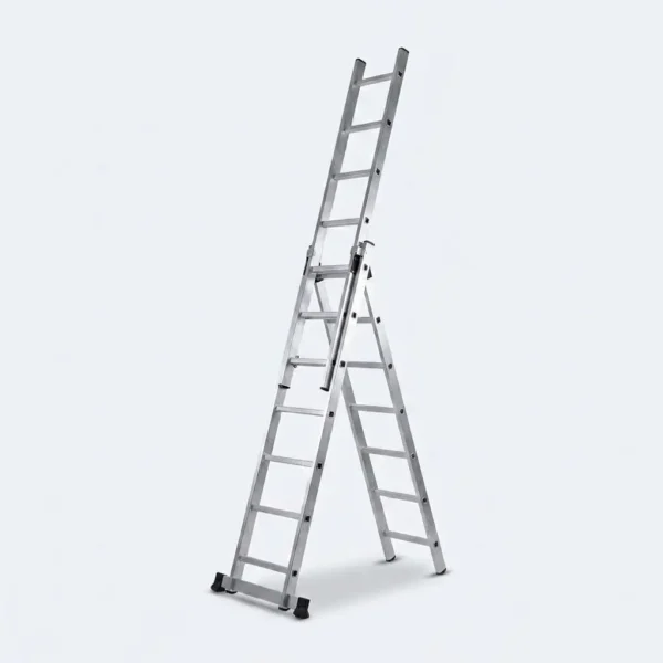 Echelle Transformable Aluminium 3 Plans 3x7 Maroc Échelle transformable 3 plans 3x7 aluminium 4.20m SOLIDEC Maroc